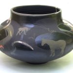 Exhibition ceramics by Nancy Solway